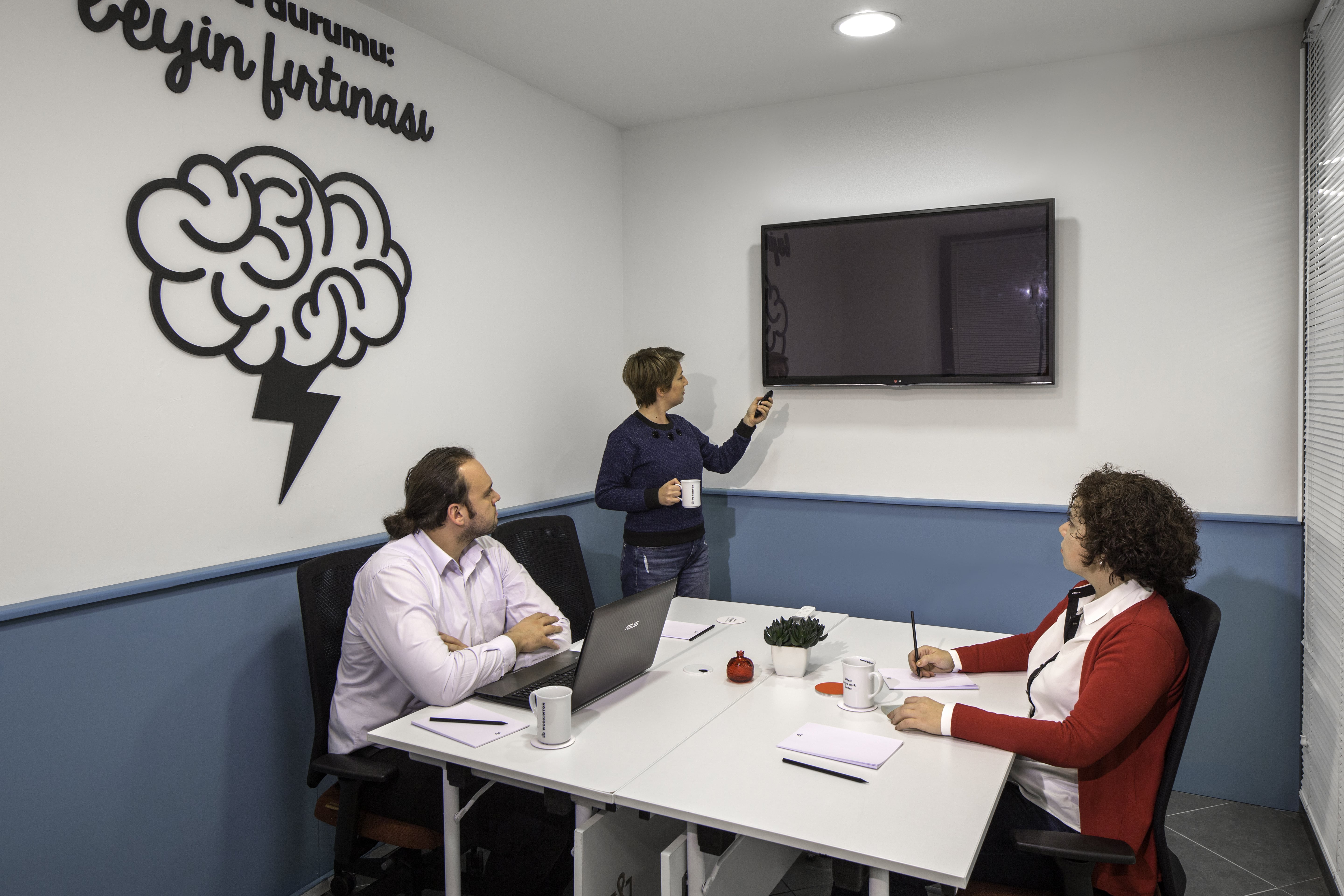 Workinton Maslak Veko Giz Kiralık Ofis Hazır Ofis